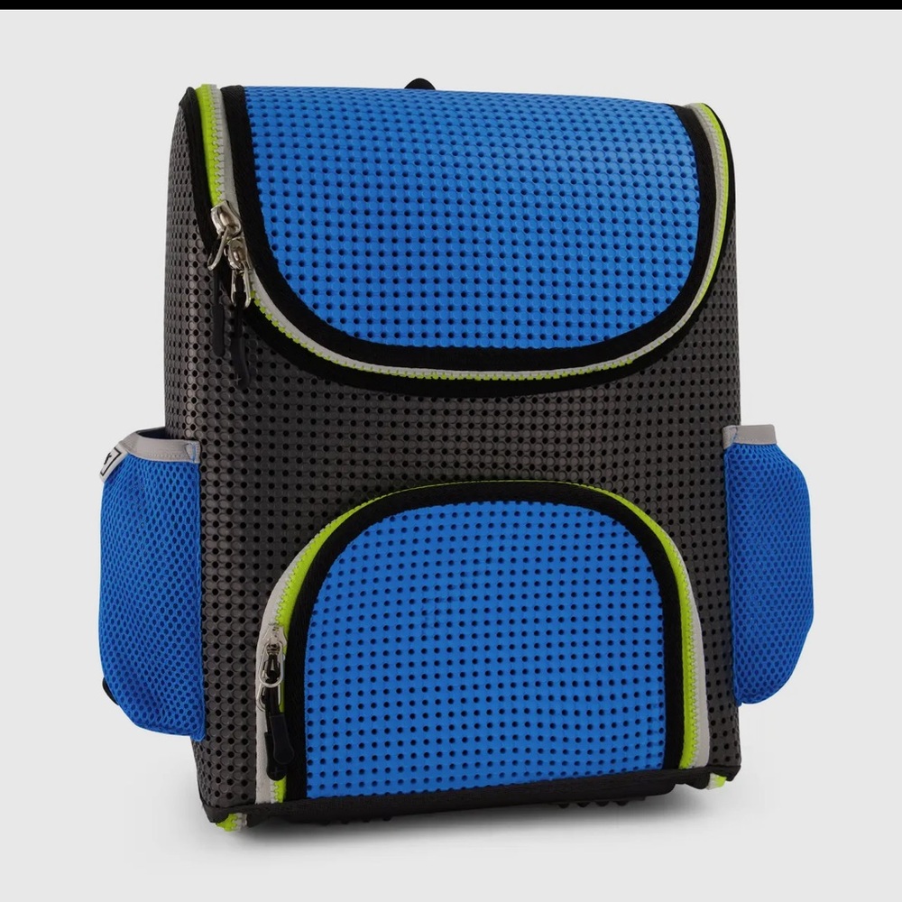 Light+Nine Electric Blue Student Backpack NWT